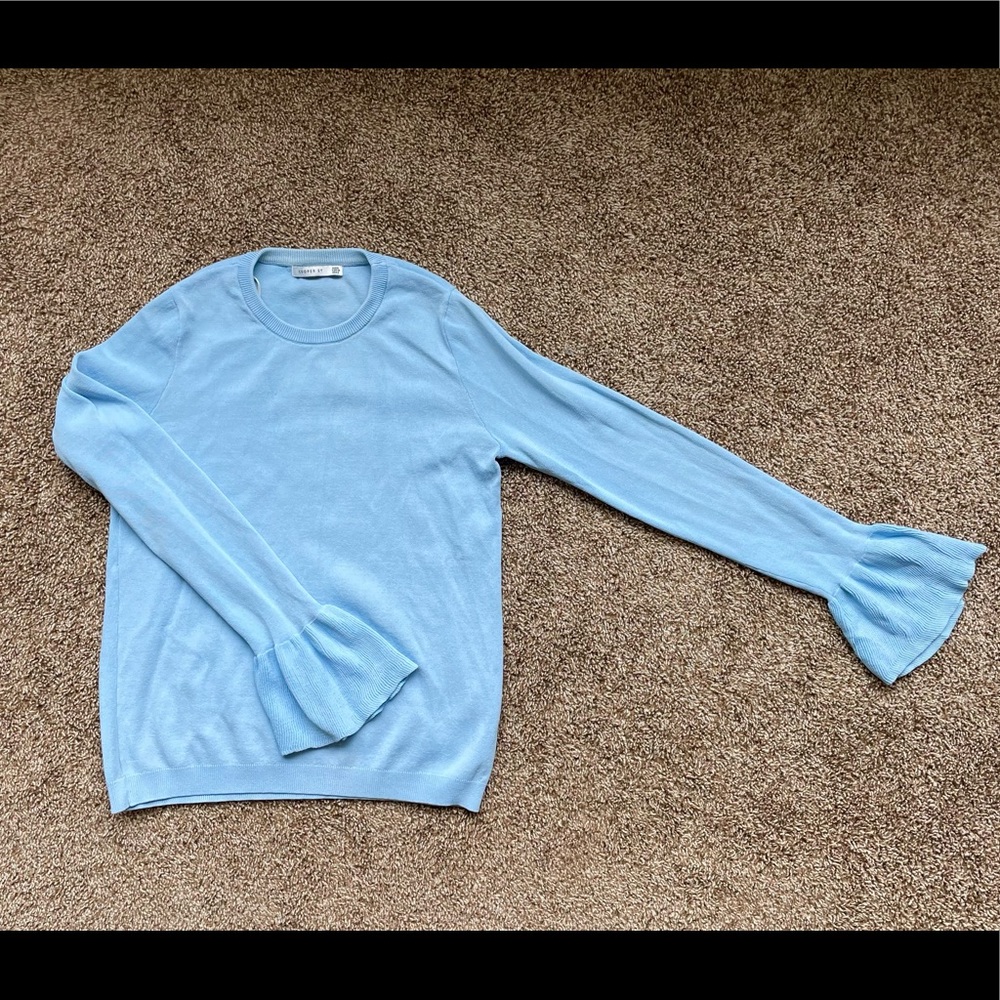 Cooper St Cornflower Blue Light Sweater